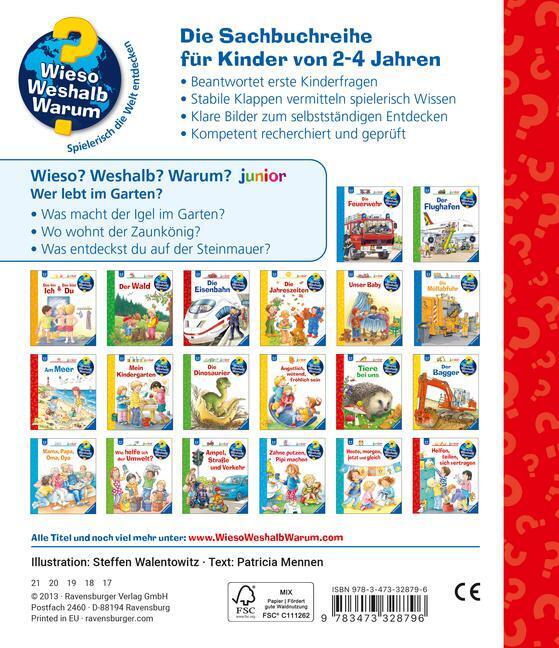 Thumbnail - Wieso? Weshalb? Warum? Junior, Band 49: Wer Lebt Garten? | Patricia