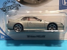 Hot Wheels 98 Honda Prelude Silver w Red Interior Carded