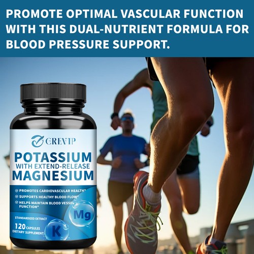 Potassium + Magnesium - High Absorption Minerals for Brain, Muscle and Bone - Picture 5 of 8