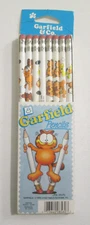 NIP Vintage 8 Pack of Garfield Pencils Jim Davis Empire Pencil Co
