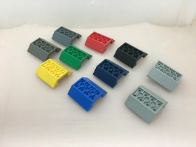 LEGO &reg; slope roof brick double 4x4 hull 3 variants 4854 4857 72454