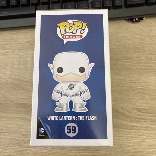 Funko Pop! DC Heroes Lanterna Bianca: The Flash #59 GITD Giocattoli Fugitivi Esclusivi - Foto 5 di 9