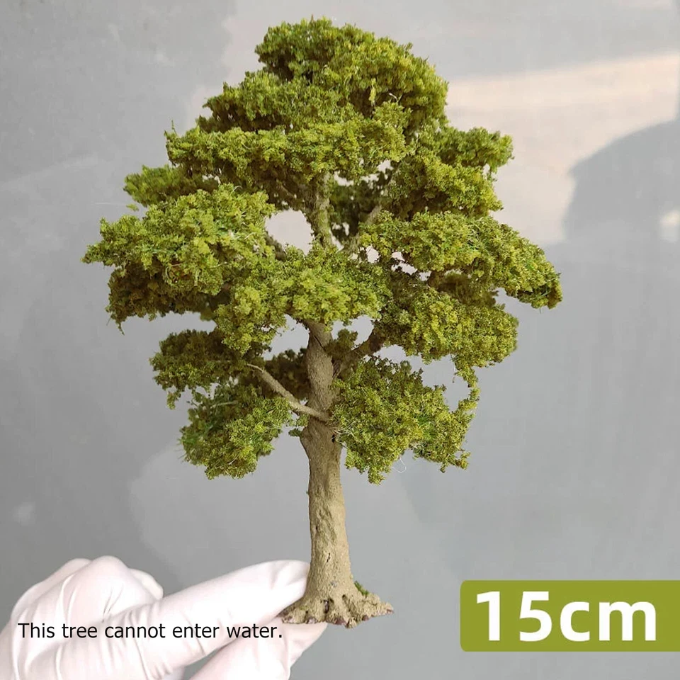 1PC 10-15cm HO/OO Scale Autumn Trees Miniatures Garden Landscape Scenery ModelGP - Image 2 of 4