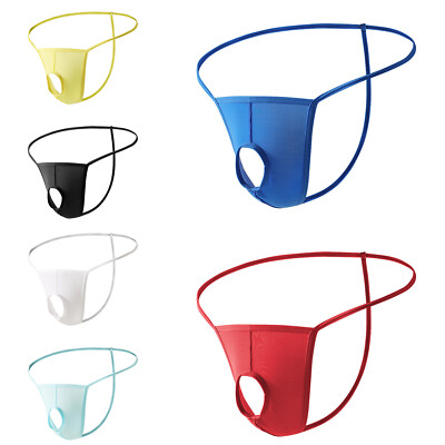 Herren T-back Thong G-string Hollow Out Underhose Reizwäsche Unterwäsche Dessous