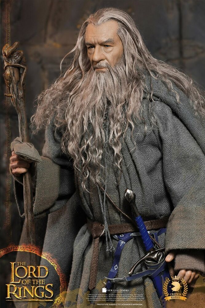 Asmus Toys ガンダルフ グレイ ロード・オブ・ザ・リング CRW001 Asmus Toys The Lord of the Rings Gandalf Action Figure