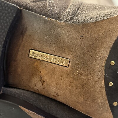 Bottes Genou Louise Et Cie Marron Taille US 11 B - Modèle De Vitrine Neuf Sans Emballage