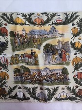 HERMES FOULARD -SOIE - 42 X 42 cm - CHANTILLY-TBE hermès -