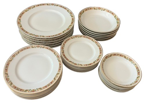 Service for 6 Antique B & C Limoges France L. Bernardaud and Co. 5 Piece Setting