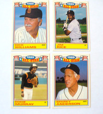 MLB - Topps 1985 All-Star Game Commemorative Baseball Cards (Lot of 4) - VINTAGE