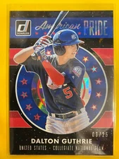 D51082  2017 Donruss American Pride Black #AP8 Dalton Guthrie #08/25