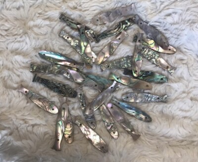 5 Lot Vintage Fish Shape Abalone Shell Fishing Lures DIY Salt & Fresh Water | eBay 5 Lot Vintage Fish Shape Abalone Shell Fishing Lures DIY Salt & Fresh Water | eBay