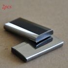 2pc Wire Edm Machine For S010 Tungsten Carbide Power Feed Contact 40x20x4.8Mm