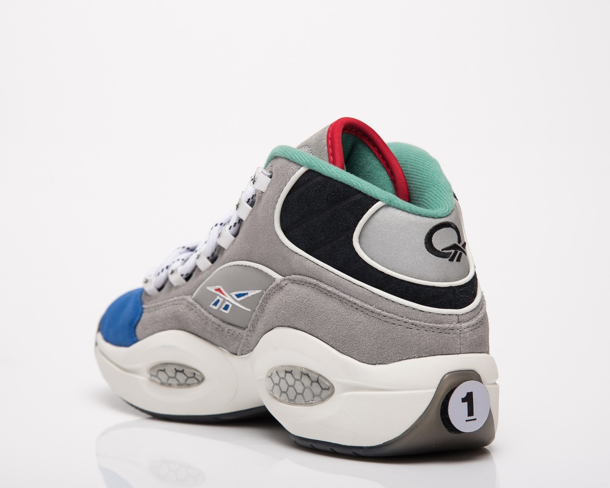 Reebok question sales mid homme bleu