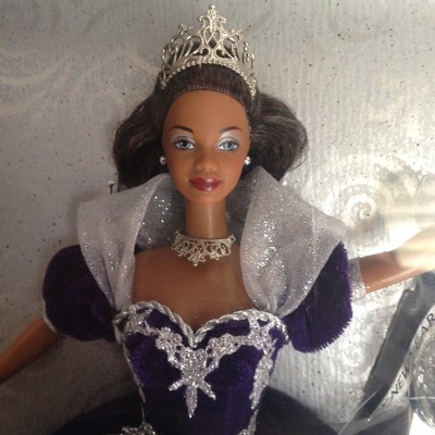 black millennium princess barbie