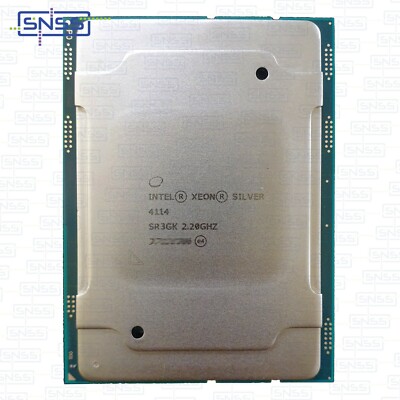 INTEL XEON SILVER 4114 10CORE CPU PROZESSOR 2,2GHZ 13,75MB SR3GK EX MWST 16,58£