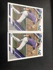 Lot Of (2) 2019 Donruss Kyle Freeland Ace Nickname Variation #126 Rockies