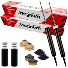 2x Magnum Technology Sto�d�mpfer Domlager Rep-Satz Hinten f�r BMW E81-E88