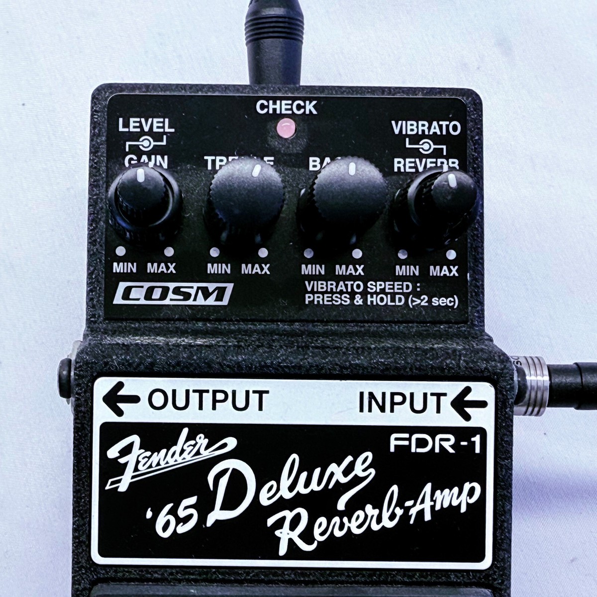 BOSS FDR-1 Fender '65 Deluxe Reverb Amp Guitar Effect Pedal Free