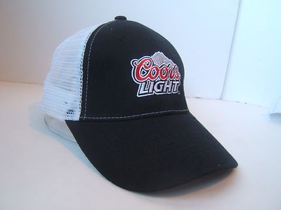 Coors Light Beer Snapback Trucker Hat 