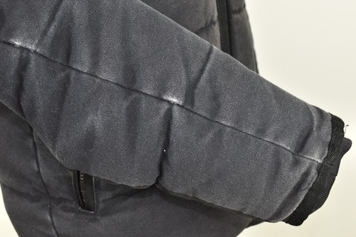 ZARA Black Padded Jacket Eur S Mens Full Zip 100% Cotton Outdoors Outerwear - Picture 6 of 10