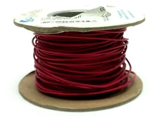 Alpha Wire 6715S Red 18 AWG Wire 100' FEET