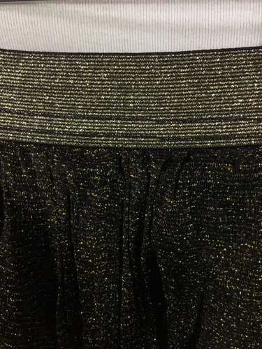 365 granimals lk nw girls layered black and gold skirt elastic waist fun sparkly - Picture 11 of 12