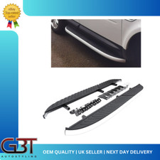 FOR LAND ROVER FREELANDER 2 RUNNING BOARDS SIDE STEPS + FITTING CLIPS 2007-2015