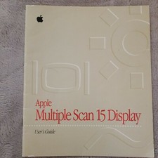 Apple Multiple Scan 15 Display User's Guide 1994