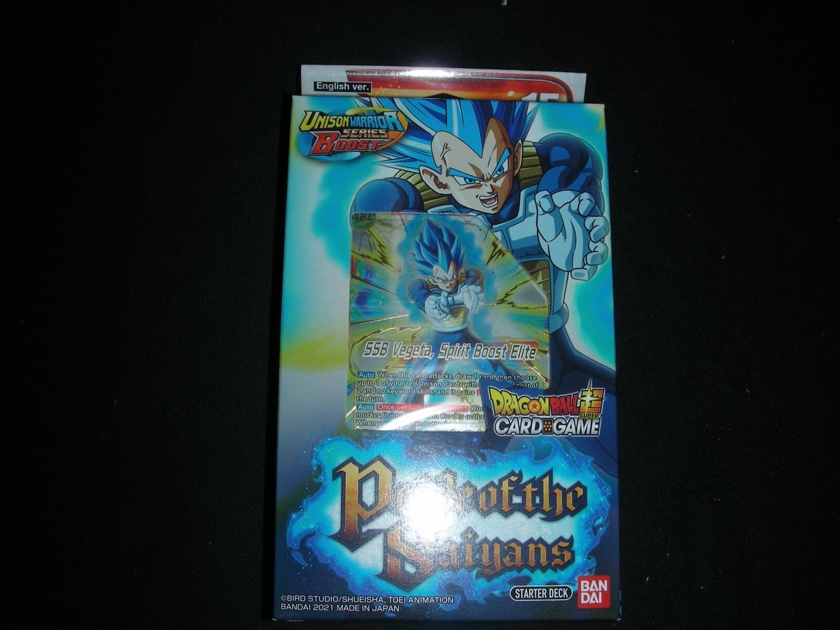 Dragon Ball Super Card Game Starter Deck #15 Pride of the Saiyans