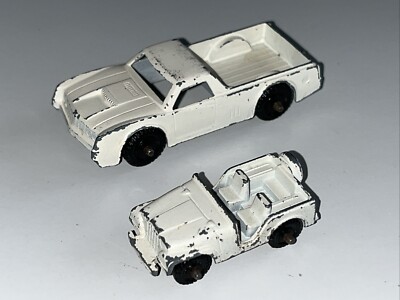 Vintage 1960s Midgetoy (Rockford, IL) Chevrolet El Camino Pickup Willys Jeep