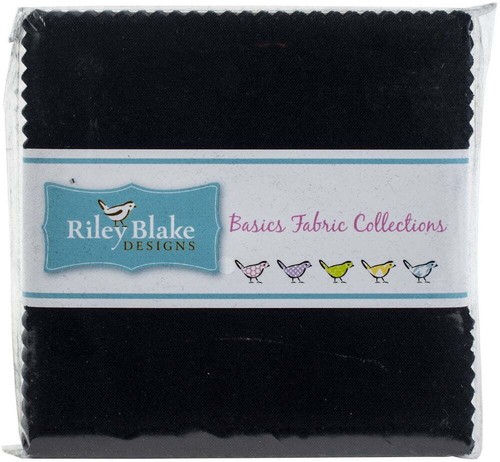 Riley Blake 5" Stacker Precut Bundle 42pcs-Confetti Cottons - Riley Black - Picture 3 of 3