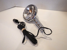 Vtg Ge 12 Volt Hand Held Auto-plug In Spotlight Marked Gm Auto Work Light Spot