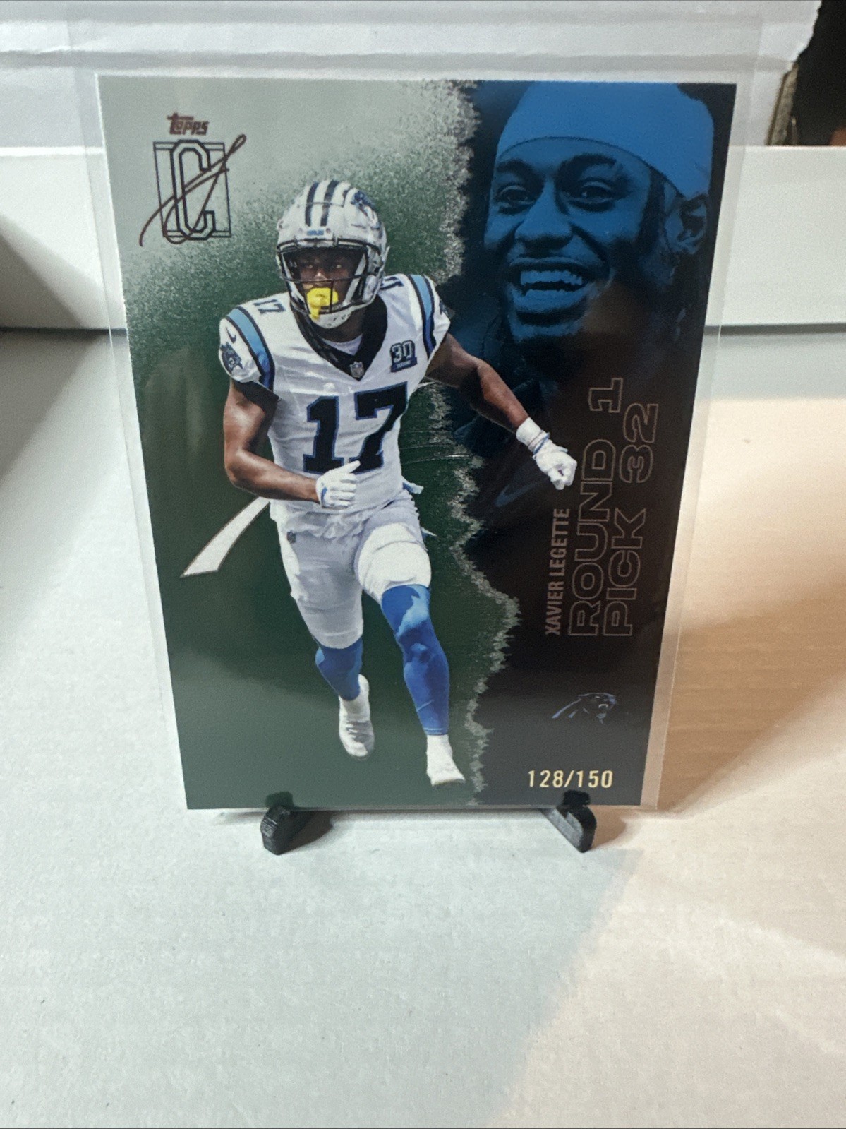 2025 Topps Signature Class - Xavier Legette #65 Green 128/150