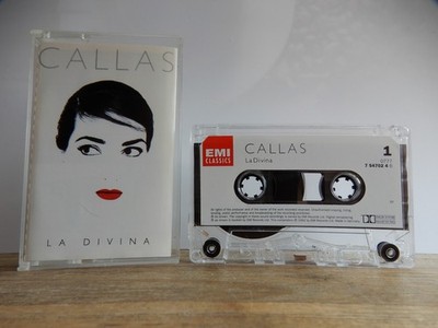 CALLAS LA DIVINA MARIA MUSIK KASSETTE TAPE MC 1992 EMI CLASSICS RECORDS