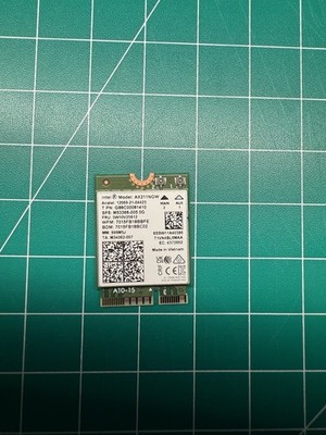 Intel Wi-Fi 6E AX211 160MHz M.2 CNVio2 Wireless Card  Tri-Band + Bluetooth 5.3