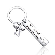 Memorial Gifts Sympathy Gifts for Loss of Loved One Keyring Angel Keyring