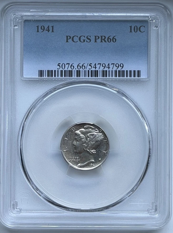 Silver 1941 Year Mercury Dimes (1916-1945) for sale | eBay