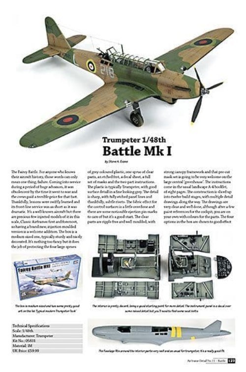 Fairey Battle: Technical Guide to British bomber (Valiant Wings)