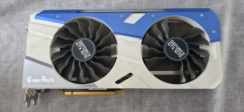 Palit GameRock NVIDIA GeForce GTX 1070 8GB GDDR5 Graphics Card GPU Tested