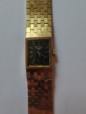 Rotary Vintage 1960s Gold-Plated Women's Watch Wind Up Working Condition Rare UK