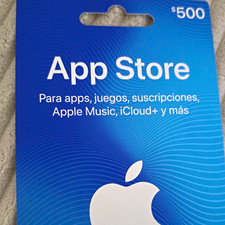 Apple App Store Gift Card 500 Non-US Valid Locations No Expiration