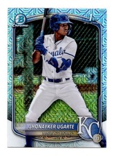 Jhonayker Ugarte 2025 Bowman Chrome Mojo Refractor 1st Bowman #BCP-123 Royals