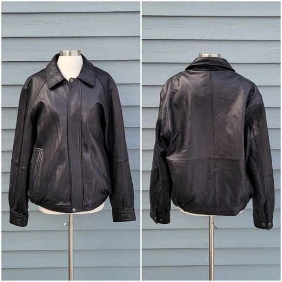 Claiborne Leather Outer Shell Coats, Jackets & Vests for Men for