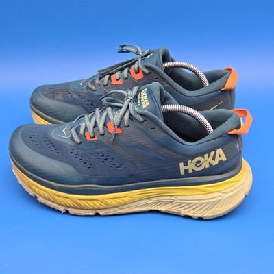 HOKA ONE ONE Stinson ATR 6 Men’s Trail Running Shoes Blue Yellow Size 13 Stinson All Terrain 6 Shoe | HOKA® main image 4