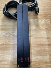 APC Rack PDU Power Strip 120V 20A 8 Outlet Heavy Duty Dual Cord Black