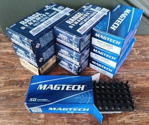 500 Round ~ 10 Boxes Empty Ammunition Ammo Cardboard Box +Tray Inserts 9mm Luger