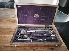 E.O.RICHTER & Co ‚Präcision‘ ZIRKELKASTEN (Um 1920) ANTIK | 13 Pcs. | Design*