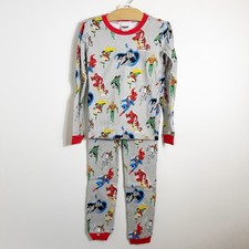 Pottery Barn Kids Glow In The Dark Justice League Superhero Pajama Set Jacob 8