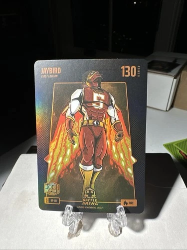 Bo Jackson Battle Arena Update Fire Battlefoil JAYBIRD Jayden Daniels RC BF-131
