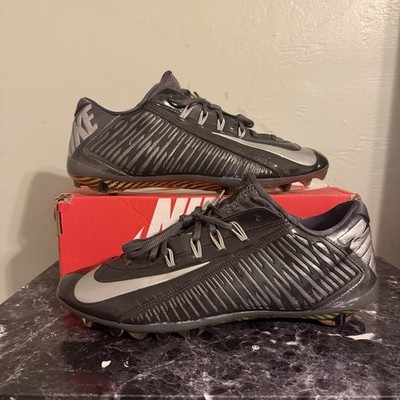Nike Vapor Carbon Elite Fly TD 2.0 2014 Flywire Cleats Gray/Silver Size 11